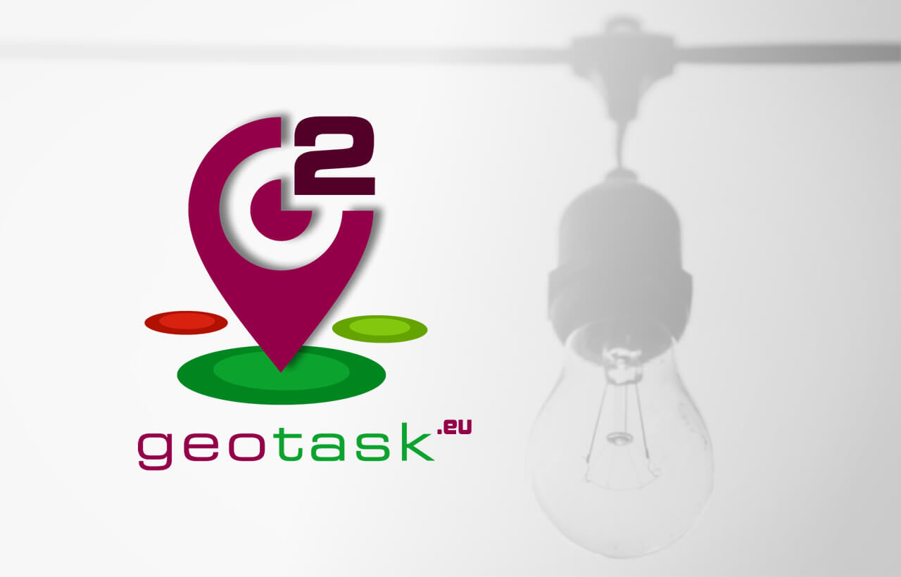 GEOTASK.eu: CMS sistēmas izstrāde, UX, UI,  soc. tīklu izveide.